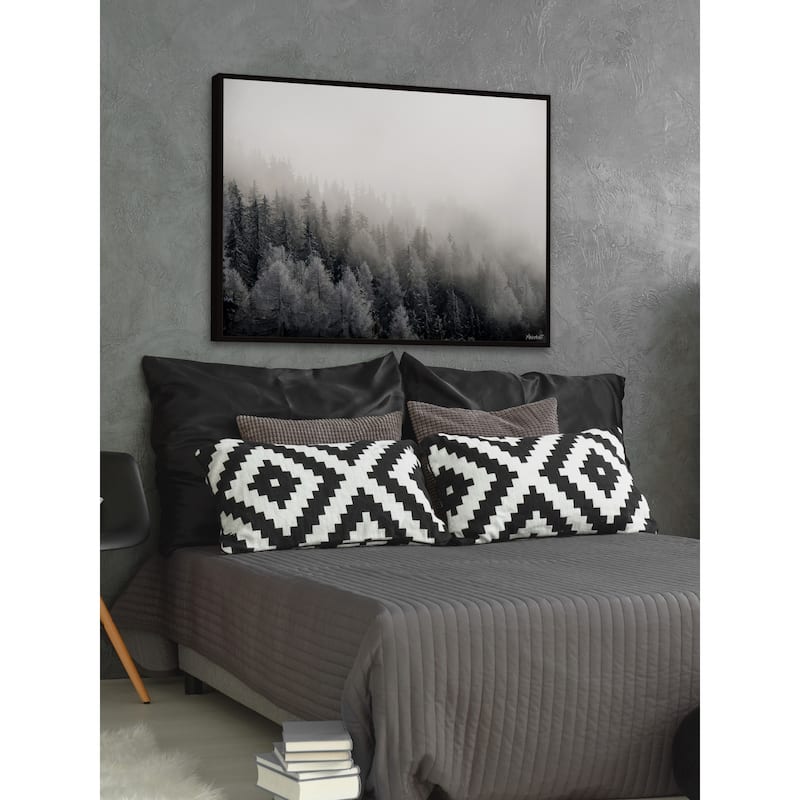 I Belong in the Forest Floater Framed Print on Canvas