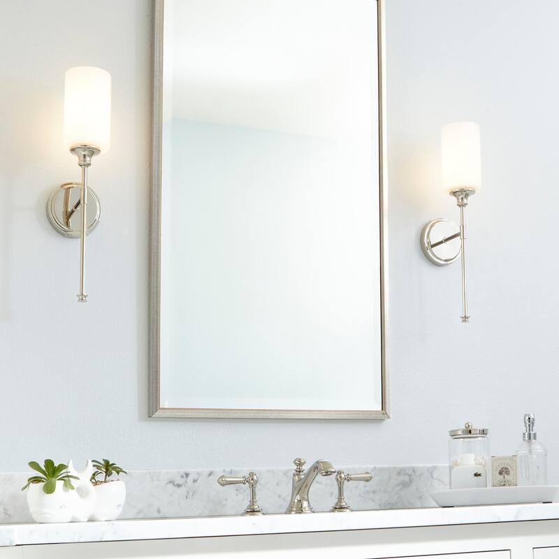Quorum International Celeste Single Light 4-3/4" Wide Bathroom Sconce