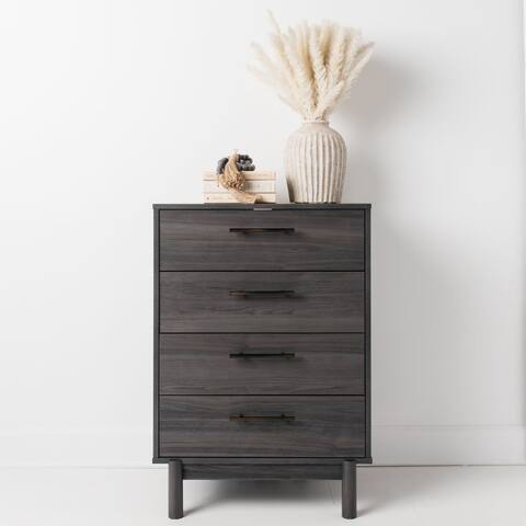 Brymont Dark Gray Four Drawer Chest