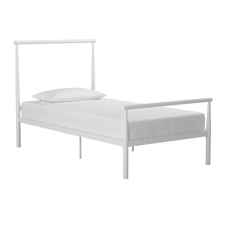 Avenue Greene Liane Industrial Minimalist Metal Platform Bed
