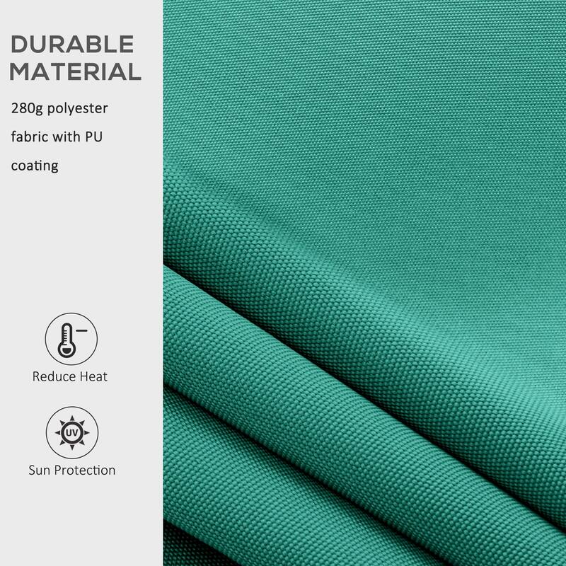 10x8 Retractable Patio Awning with Manual Crank, UV & Water-Resistant, Aluminum Frame for Deck, Balcony, Yard