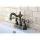 preview thumbnail 4 of 15, Heritage 4 in. Centerset Bathroom Faucet Antique Brass