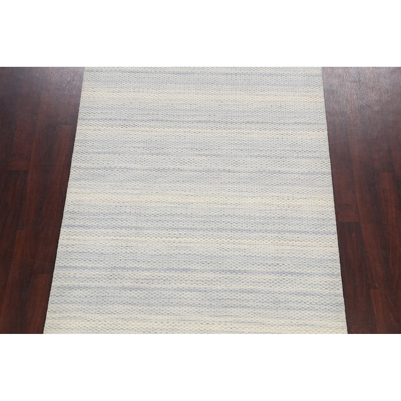 Geometric Modern Moroccan Oriental Foyer Area Rug Wool Hand-knotted - 5'3" x 7'8"