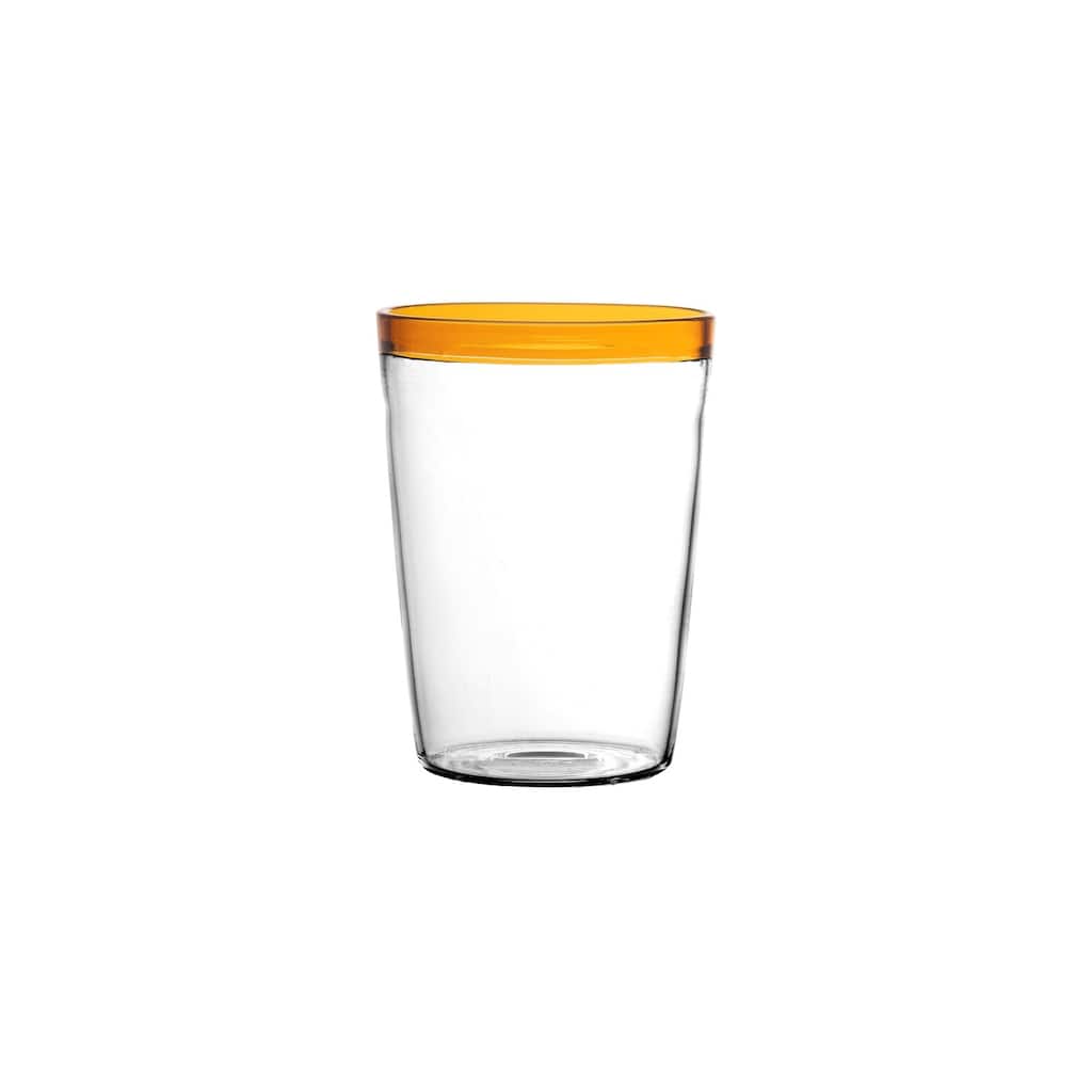Tarifa Drinking Glass Amber 10 fl oz Borosilicate Glass
