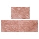 preview thumbnail 1 of 131, Luxury Plush Bathroom Rug Set - Quick-Dry, Soft Microfiber, Non-Slip, Absorbent & Washable Bath Mats Coral - 2 PC SET
