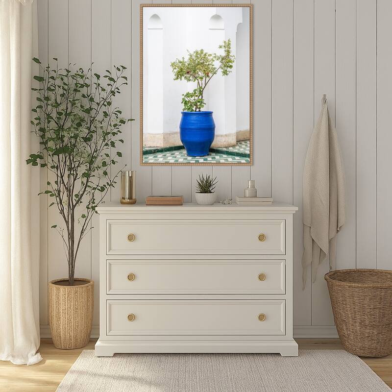 Apple Tree in Morocco by Photolovers Framed Canvas Wall Art Print