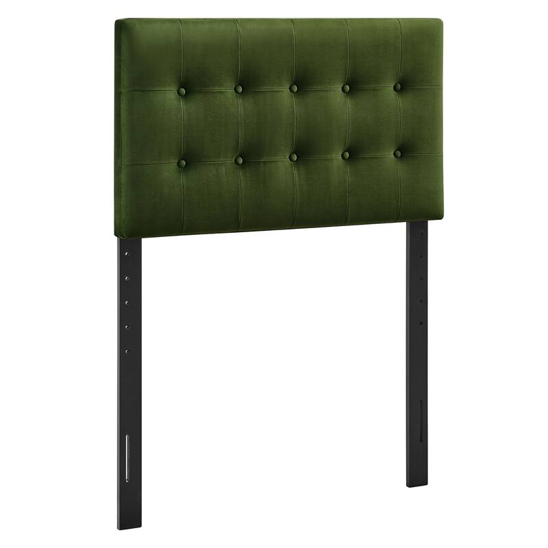 Emily Biscuit Tufted Performance Velvet Headboard
