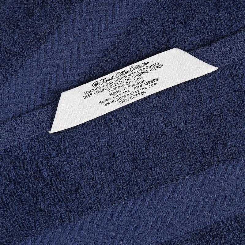 Superior Franklin Cotton Lightweight Face Towel Washcloth Set of 24
