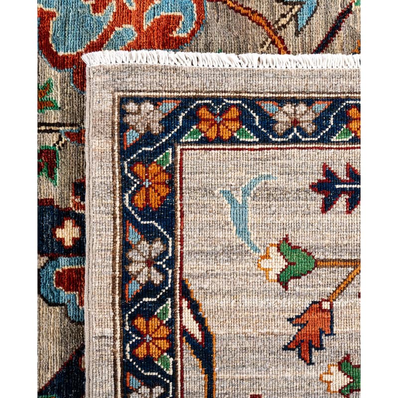 Serapi One-of-a-Kind Hand-Knotted Area Rug - Brown - 9' 0" x 12' 2"