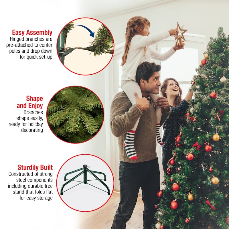 National Tree Company 7.5 ft. Newberry Spruce Tree - 7.5 Foot