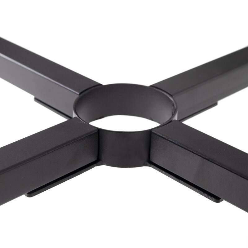 Outdoor Dinning Table with an Umbrella Hole for Patio, Backyard, Garden