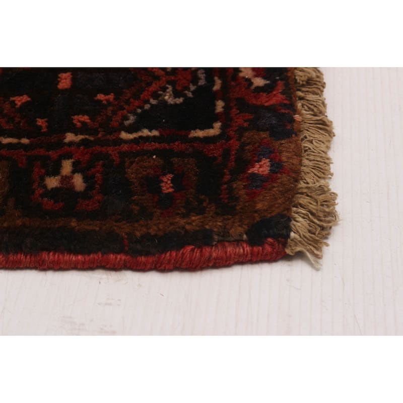 ECARPETGALLERY Hand-knotted Sarabi Red Wool Rug - 6'9 x 9'9