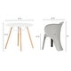 preview thumbnail 4 of 2, South Shore Sweedi Kids table and chairs set