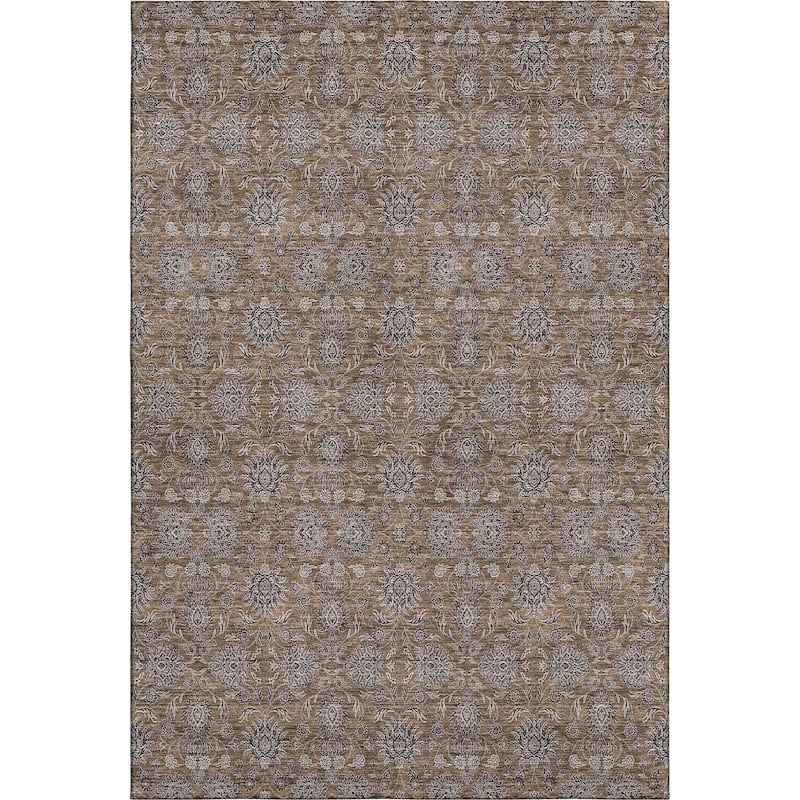 Premium Washable Super Soft Floral Borderless Mayfield Rug