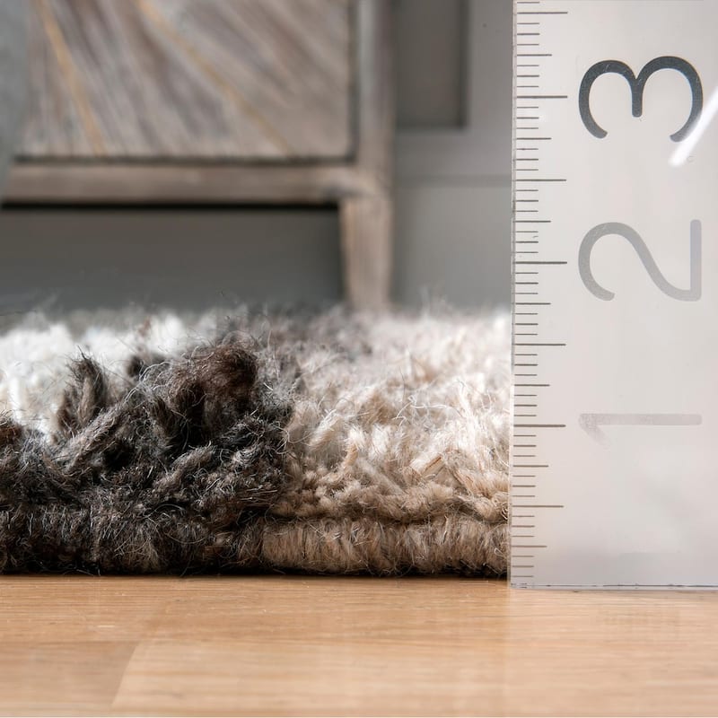 Tatanka Shag Wool Area Rug