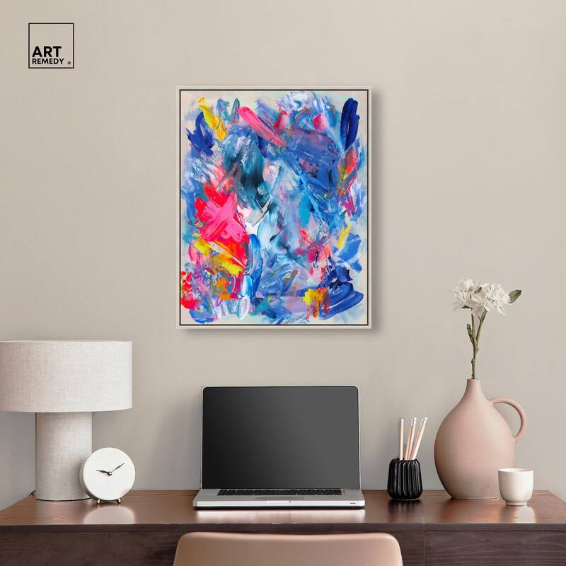 Colorburst Mirage Canvas by Art Remedy