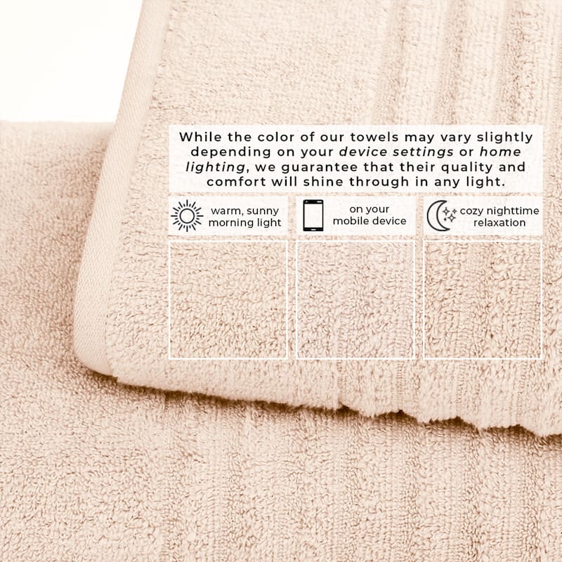 Linery & Co. Combed Cotton Bath Towel Set