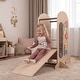 preview thumbnail 2 of 8, Gymax Toddler Step Stool Kids Kitchen Standing Tower w/ Adjustable - Natural