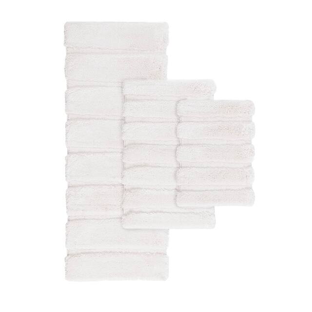 Madison Park Tufted Pearl Channel Solid Bath Rug