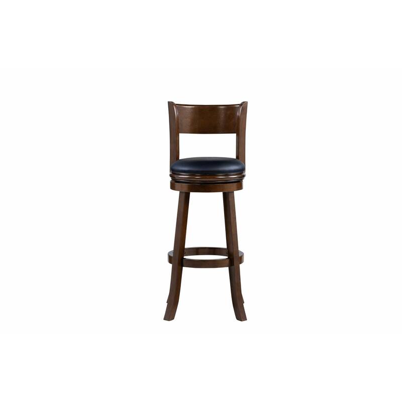Palmetto Rubberwood 29-inch Swivel Stool