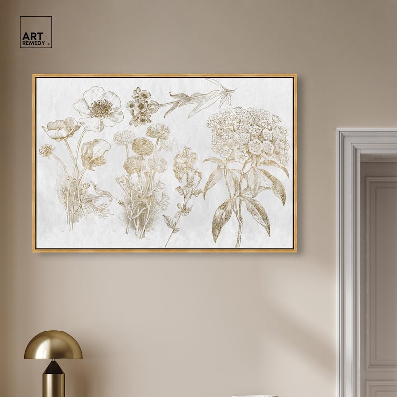 Floral Selection Canvas by Art Remedy