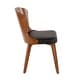 preview thumbnail 8 of 34, Carson Carrington Valsbo Walnut/Faux Leather Chair