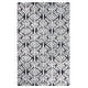 preview thumbnail 86 of 104, SAFAVIEH Handmade Blossom Mahalia Modern Floral Wool Rug 3' x 5' - Black/Ivory