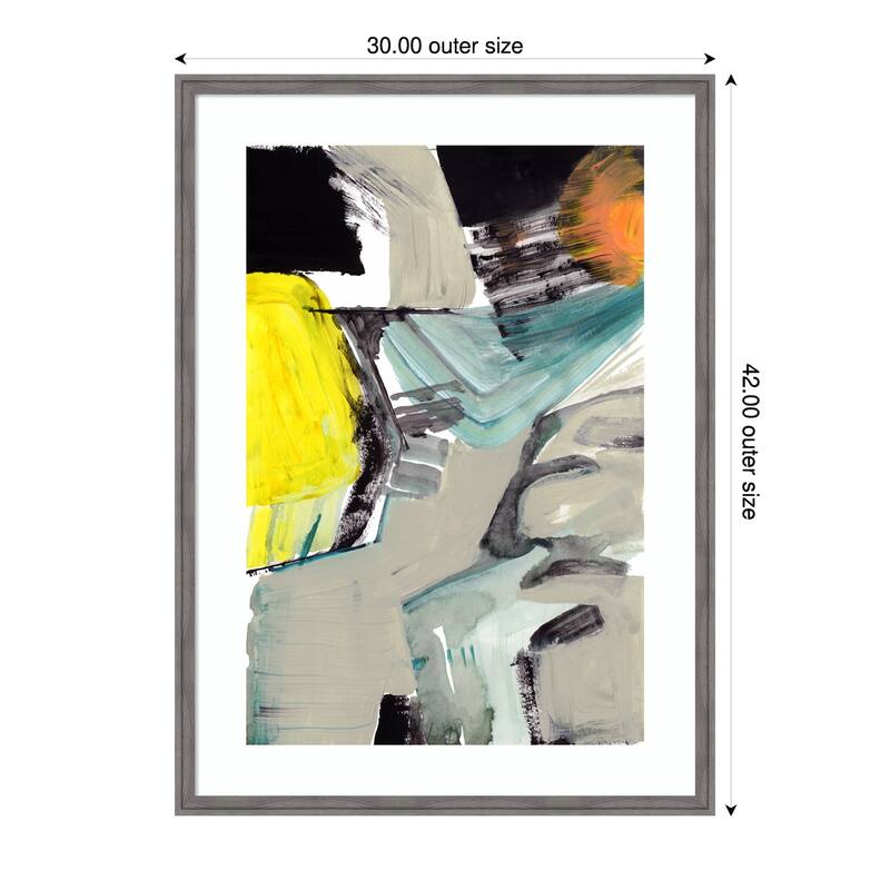 Other Stories No. 1 by Cartissi Wood Framed Wall Art Print