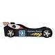 preview thumbnail 15 of 17, Twin Kids Racing Car Floor Bed with LED Night Light, Safety Guardrail, and Sturdy Wood Slat Support