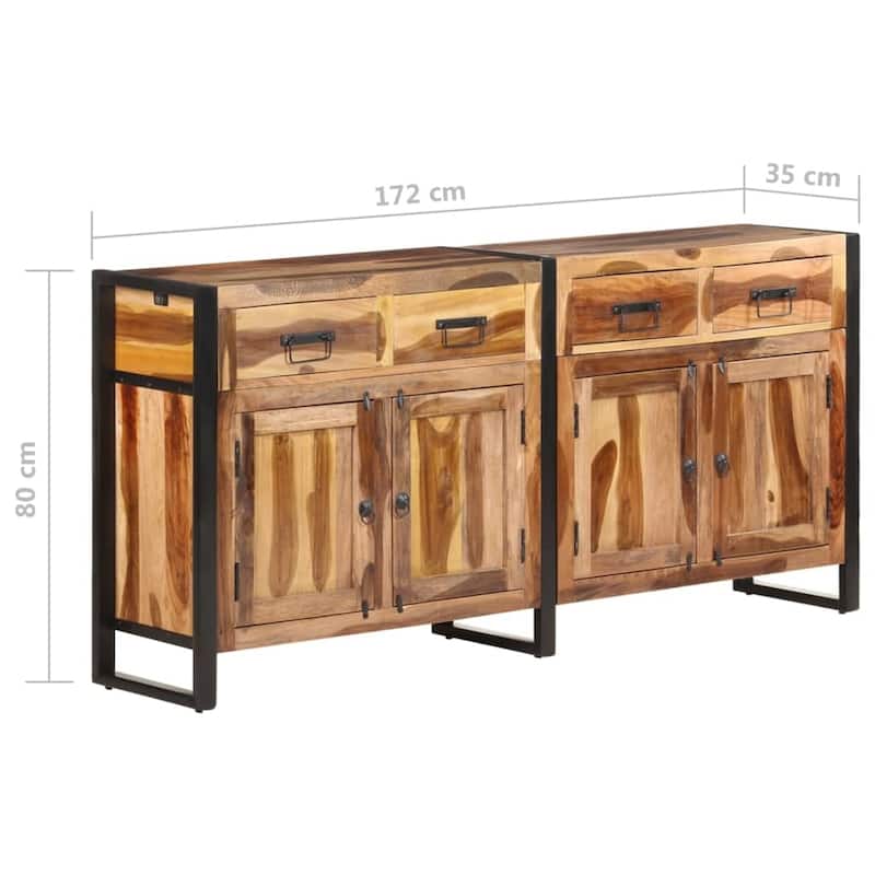 vidaXL Sideboard Buffet Cabinet with Storage for Kitchen Living Room Entryway