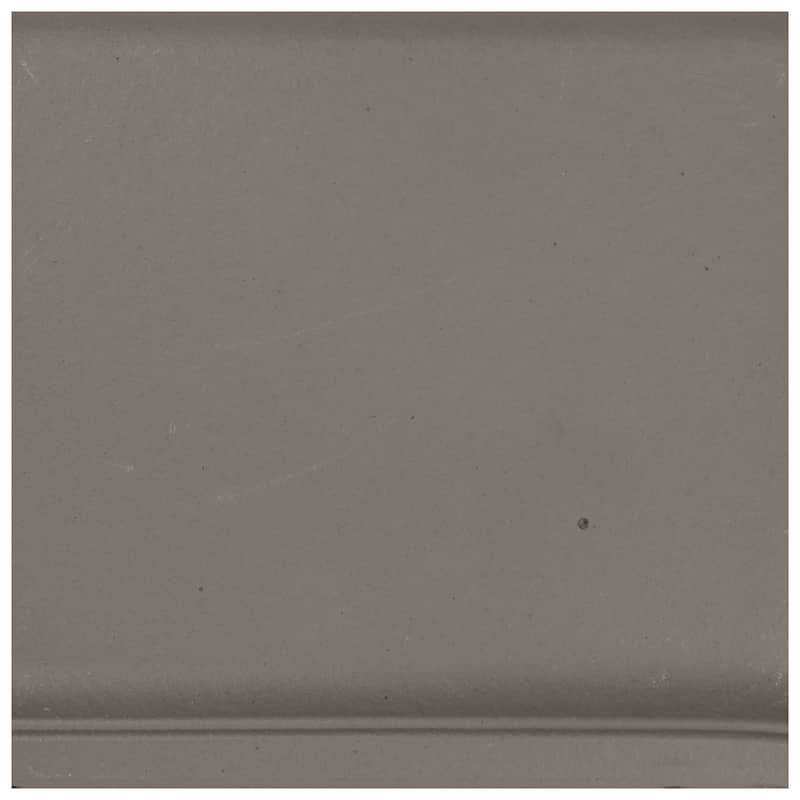 Merola Tile Quarry Cove Base Grey II 5-7/8" x 5-7/8" Ceramic Floor and Wall Trim - (1 Tile) - (1 Tile)