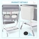 preview thumbnail 13 of 23, Foldable Baby Changing Table with 2 Drawers