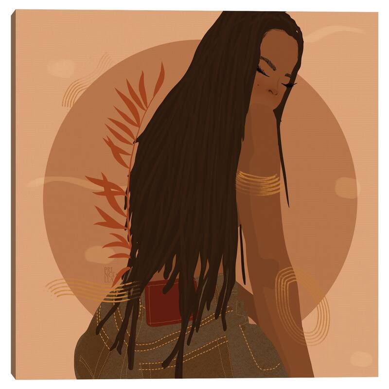 Loc Crush II by Princella Canvas Art Print