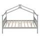 preview thumbnail 30 of 42, Full Size Wooden House Bed with Twin Size Trundle