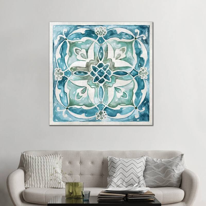 iCanvas "Caribbean Tile III" by Nan Canvas Print