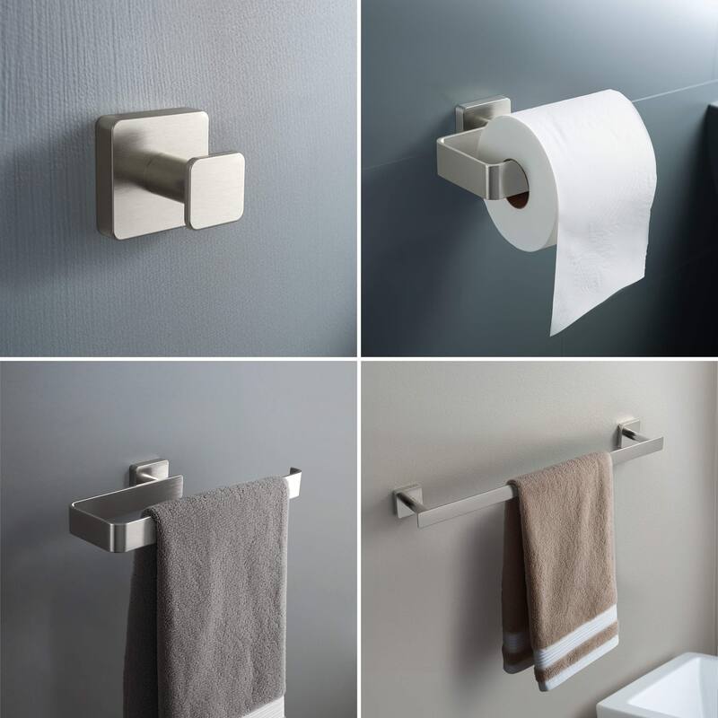 Blaze 4 Piece Bathroom Hardware Set