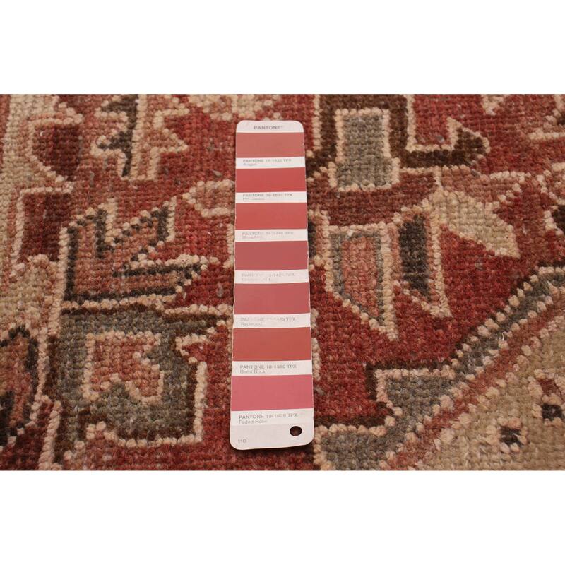 ECARPETGALLERY Hand-knotted Sarabi Red Wool Rug - 7'8 x 11'4