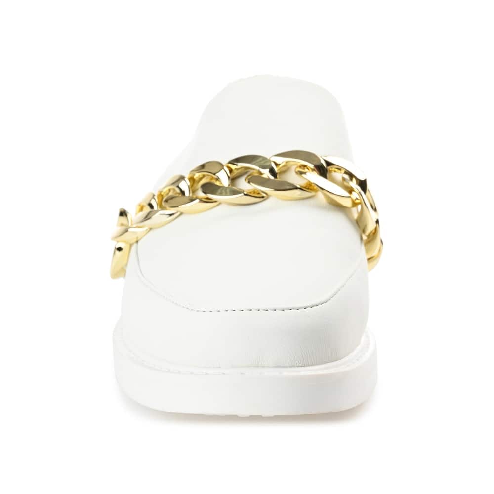 Journee Collection Women's Sheah Mules Round Toe Slip On Flats