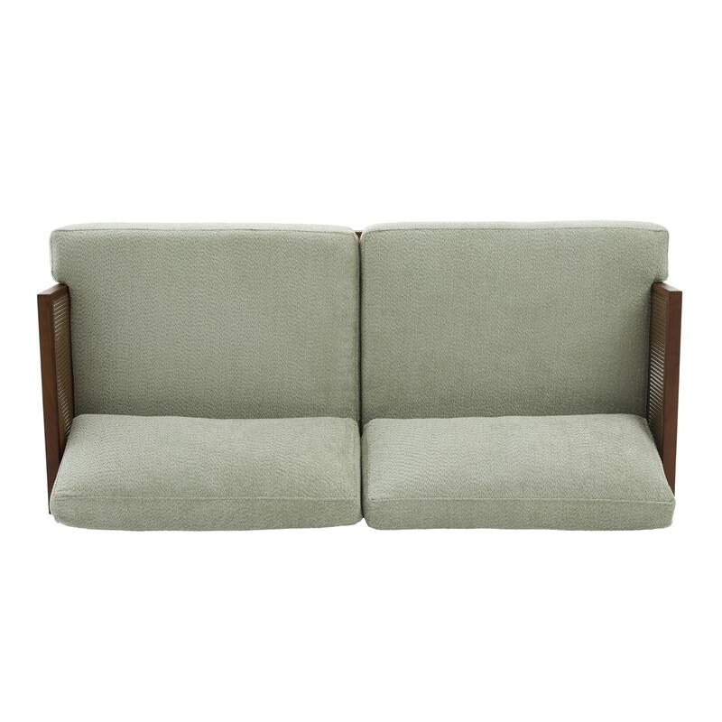 Christopher Knight Home - Lisa Fabric Arm 3-Seater Sofa