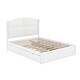 preview thumbnail 6 of 14, Queen Size Platform Bed with Trundle Bed, Wooden Bed Frame with 2 Storage Drawers & Headboard, for Bedroom