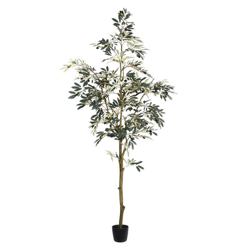 Vickerman 7' Artificial Potted Olive Tree. Bed Bath & Beyond 37057604