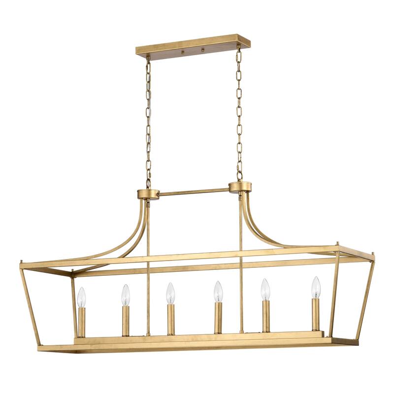 17" Monium Caged Linear 6-Light Candelabra