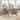 4 Pack  All-Weather Commercial Paris Chairs with Bamboo Print Metal Frames - N/A