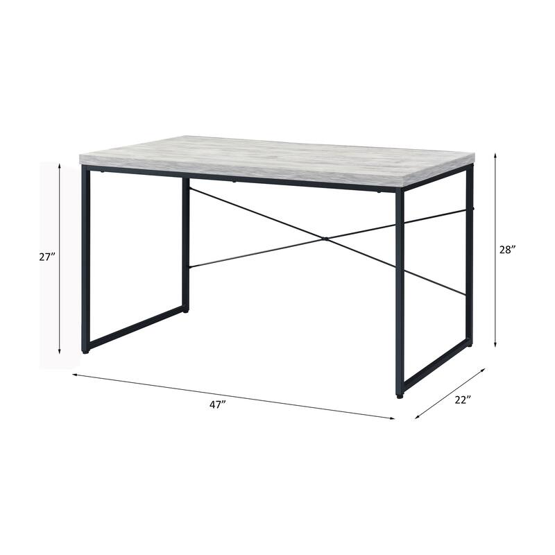 Versatile Industrial Writing Desk with Sturdy Construction and Stylish Design