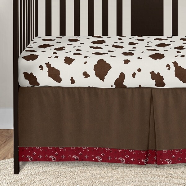 wild west crib bedding