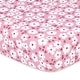 preview thumbnail 2 of 3, The Peanutshell Daisy Fitted Crib Sheet 4 Pack Set for Baby Girls