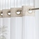 preview thumbnail 6 of 38, No Hook Geometric Tassels Shower Curtain with Snap-in Liner