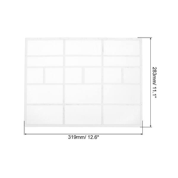Air Conditioner Filter Replacement Plastic Air Filtering Screen with ...