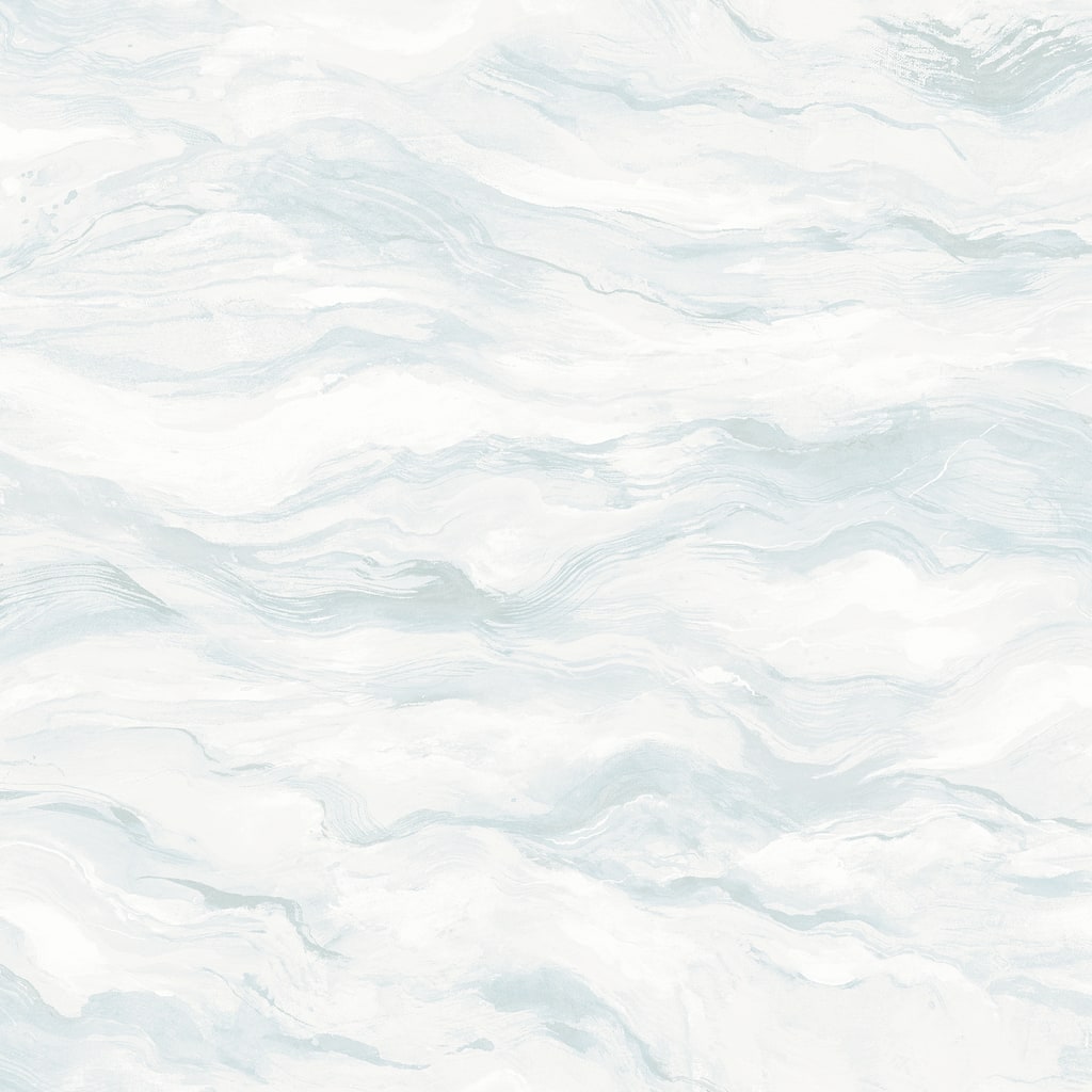 Chesapeake Cirrus Blue Wave Wallpaper