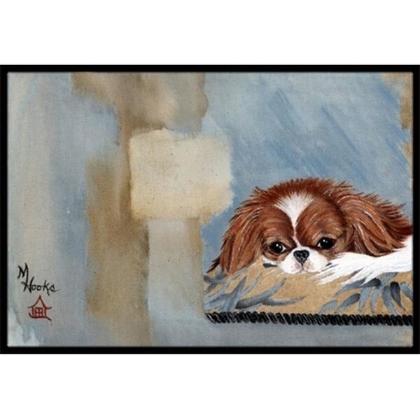 Carolines Treasures MH1010JMAT Japanese Chin Resting Indoor & Outdoor Mat 24 x 36 in.